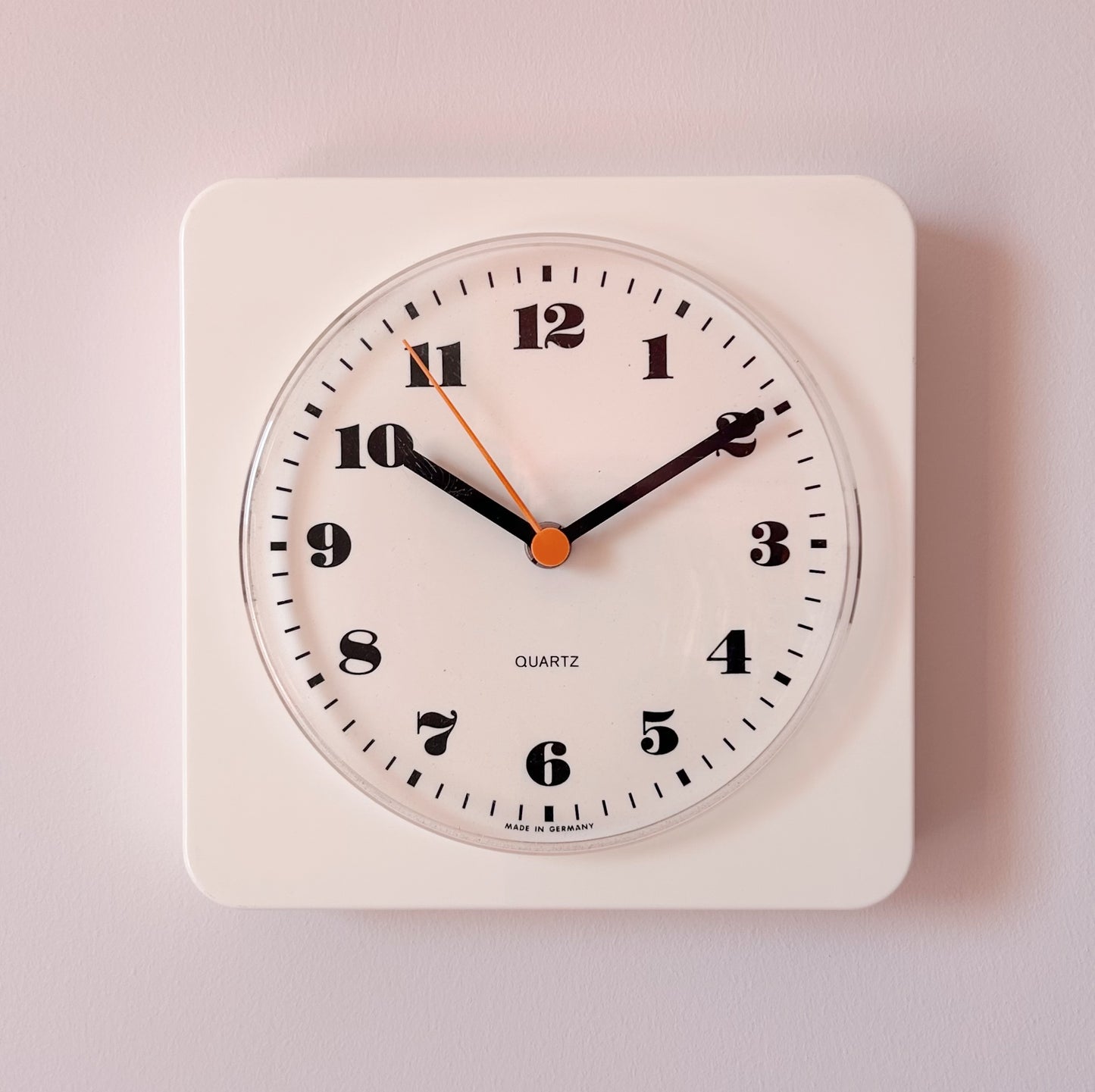 Retro 1980s German wall clock