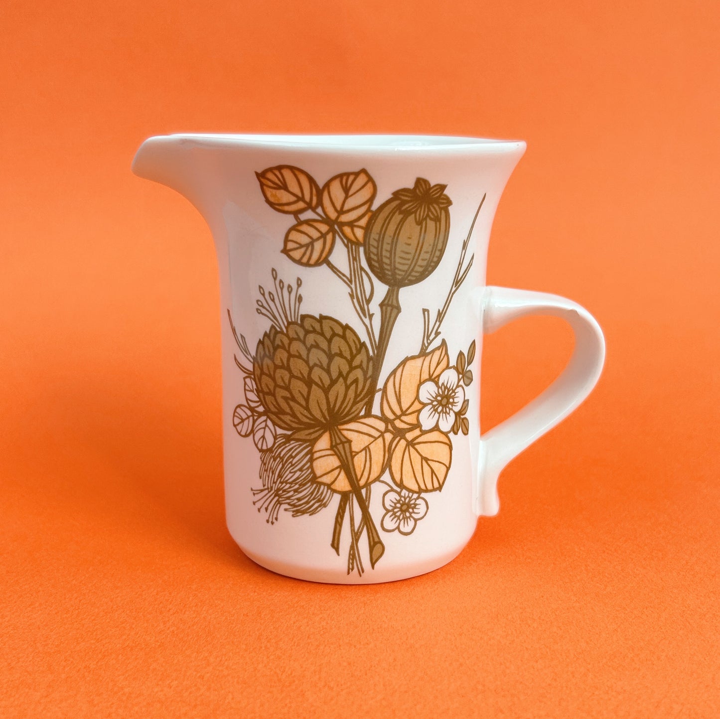 Vintage Midwinter Countryside milk jug