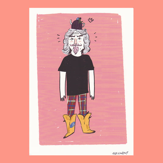 Big Yin A4 print