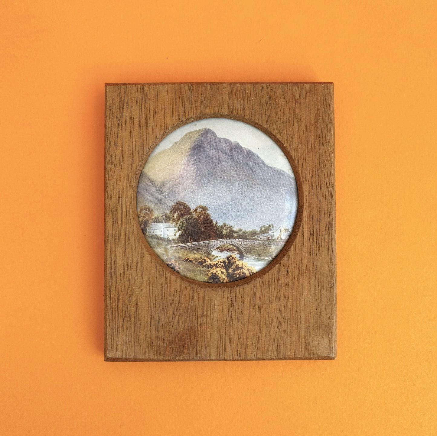 Lake District print in wooden frame