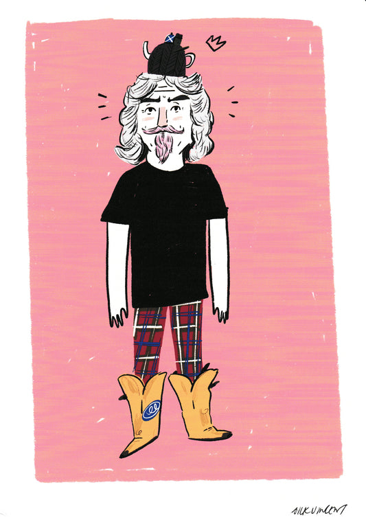 Big Yin A4 print